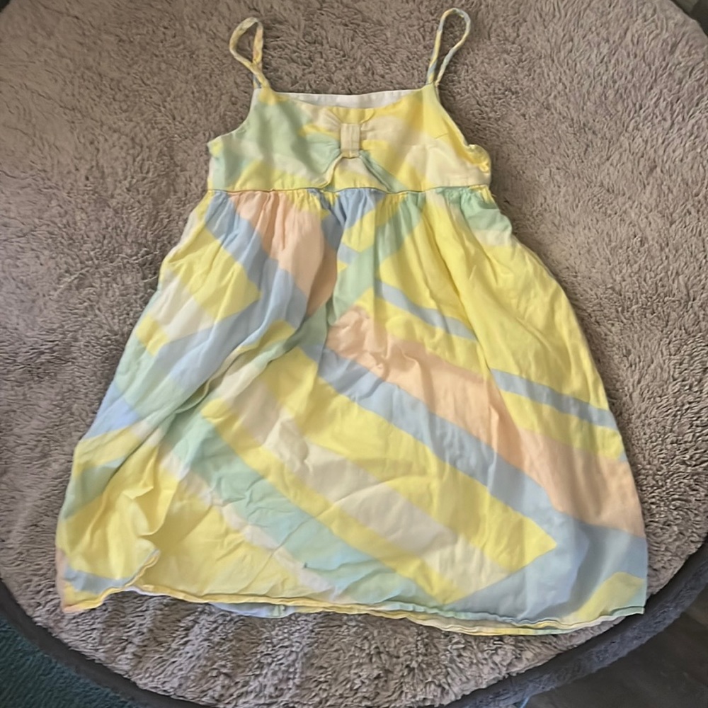 lemon summer girls dress🍋